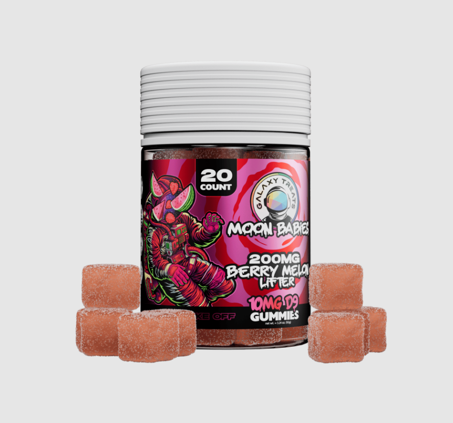 Delicious, hemp-derived Galaxy Treats D9 Gummies