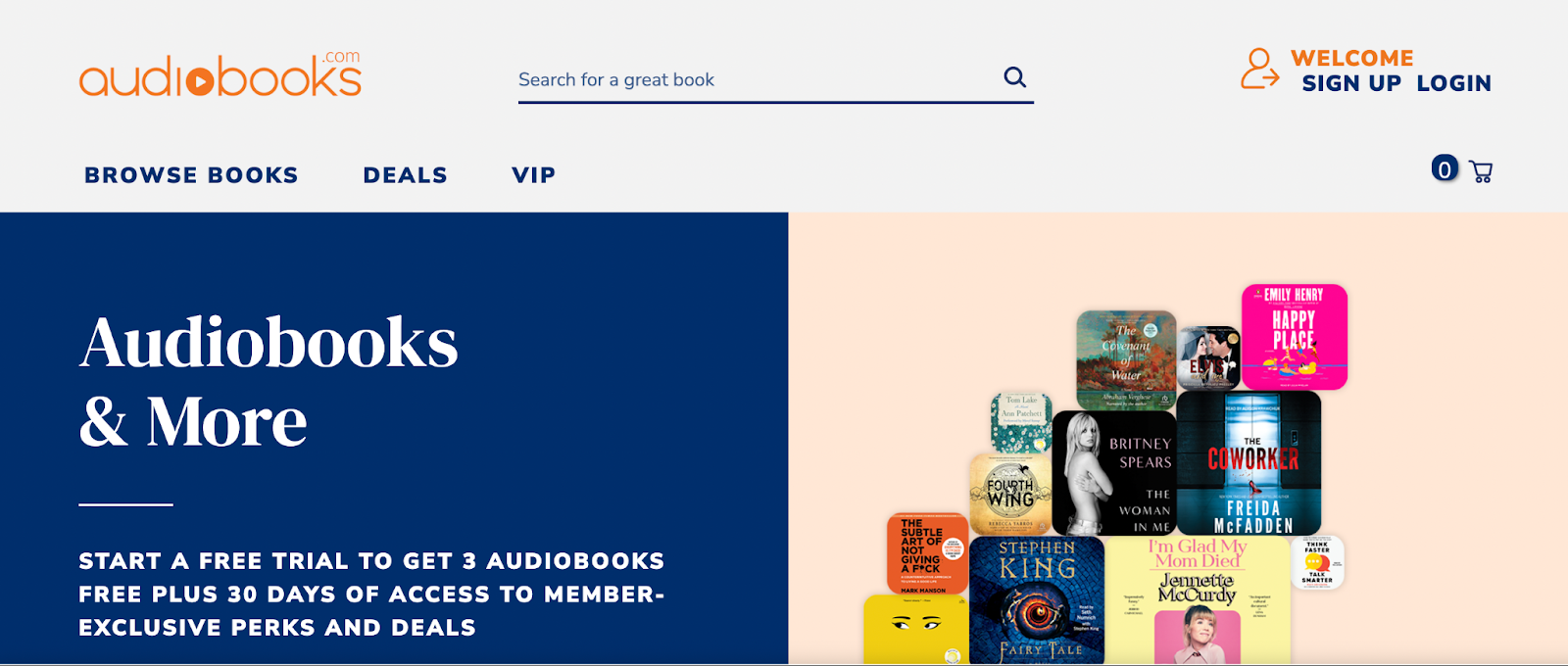 Subscription to an Audio Book Service