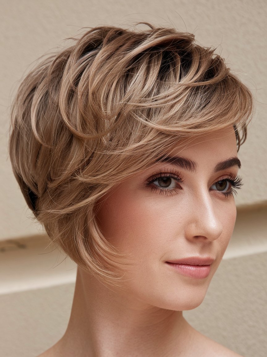 26. Short Rounded Pixie Bob