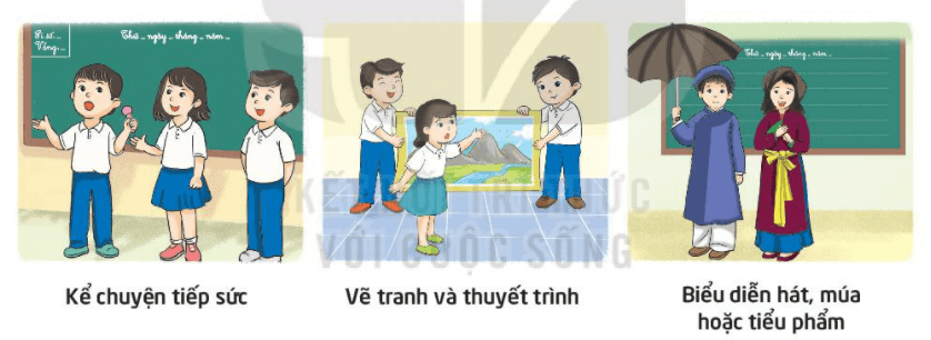 TUẦN 25TRUYỀN THỐNG QUÊ HƯƠNG EM1. Chia sẻ về truyền thống quê hương emXem tranh ảnh hoặc đoạn phim ngắn.Đồ bạn về câu chuyện, nhân vật, nghề nghiệp,... liên quan đến truyền thống quê hương.Giải nhanh: Một số truyền thống quê hương:Dân ca quan họ Bắc Ninh:Làng gốm Bát Tràng:Truyền thống múa rối nước:2. Lập kế hoạch tìm hiểu về truyền thống quê hương.- Mỗi nhóm lựa chọn một chủ đề liên quan đến truyền thống quê hương: truyền thống yêu nước, làng nghề truyền thống, lễ hội truyền thống.- Lựa chọn hình thức trình bày bài thu hoạch để chuẩn bị trước.- Phân công nhiệm vụ cho từng thành viên trong nhóm.Giải nhanh: - Nhóm lựa chọn kể chuyện về Hội Lim- Hình thức trình bày: kể chuyện tiếp sức- Nhóm tự phân công nhiệm vụTỰ HÀO VỀ TRUYỀN THỐNG QUÊ HƯƠNG