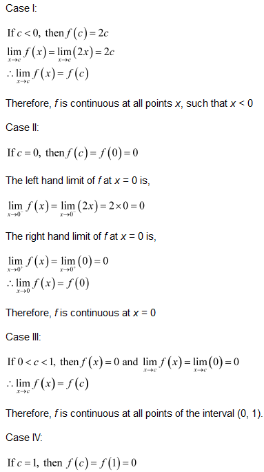 NCERT Solutions class 12 Continuity & Differentiability