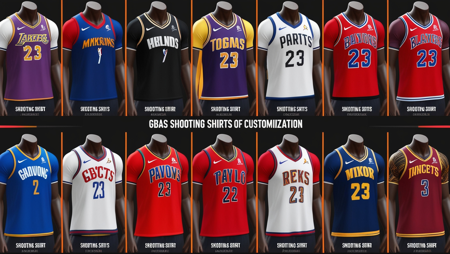 gbas shooting shirts nba 2k23
