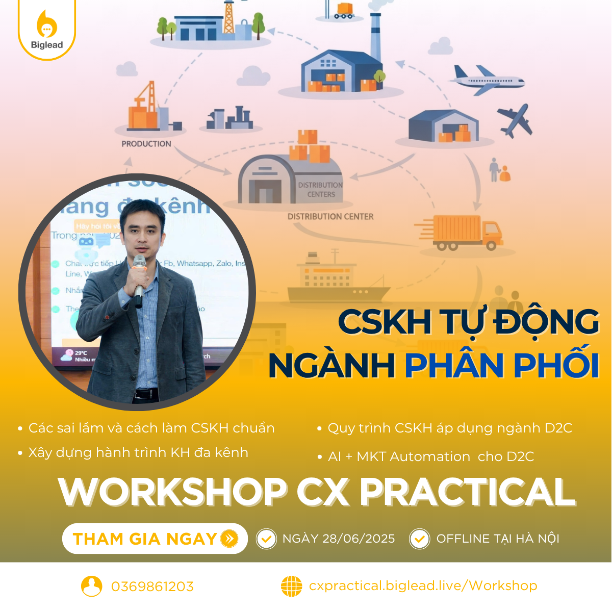 Workshop CX Practical do Biglead tổ chức