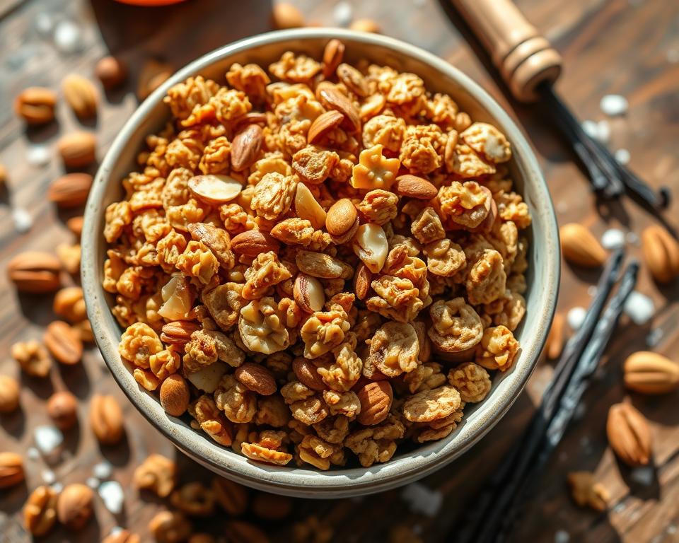 vanilla nut granola