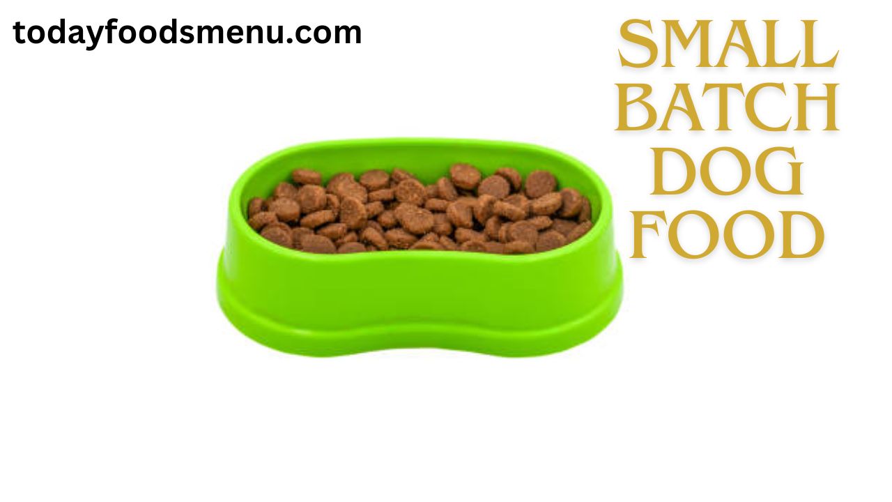 small batch dog food