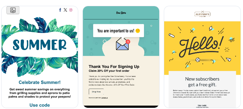 Constant Contact: Email Template