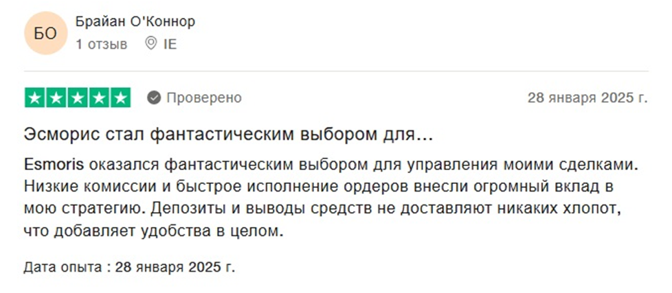 Esmoris отзывы