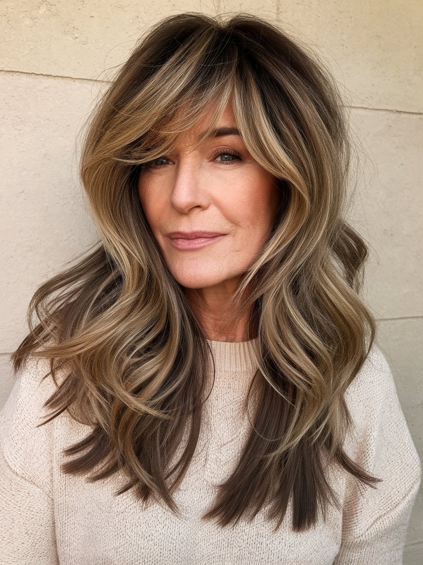 16. Layered Waves with Bangs