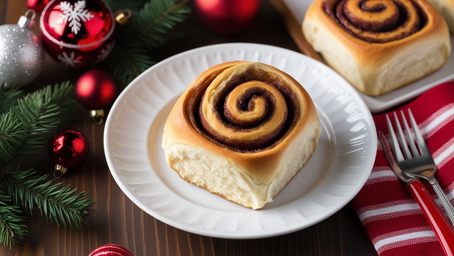 Cinnamon Roll Christmas Tradition