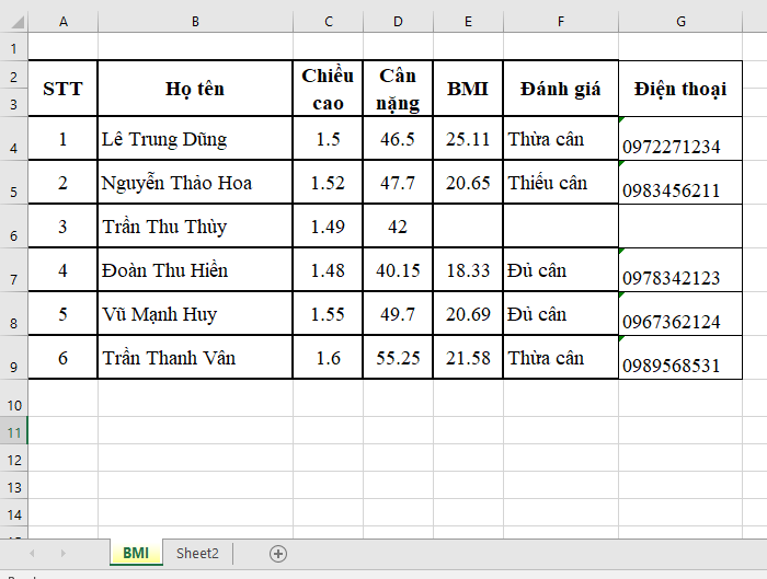 CHỦ ĐỀ E: BÀI 2 - LÀM QUEN VỚI TRANG TÍNH