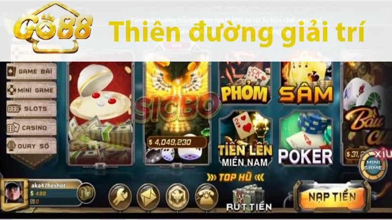 Top các game bài tại topzo