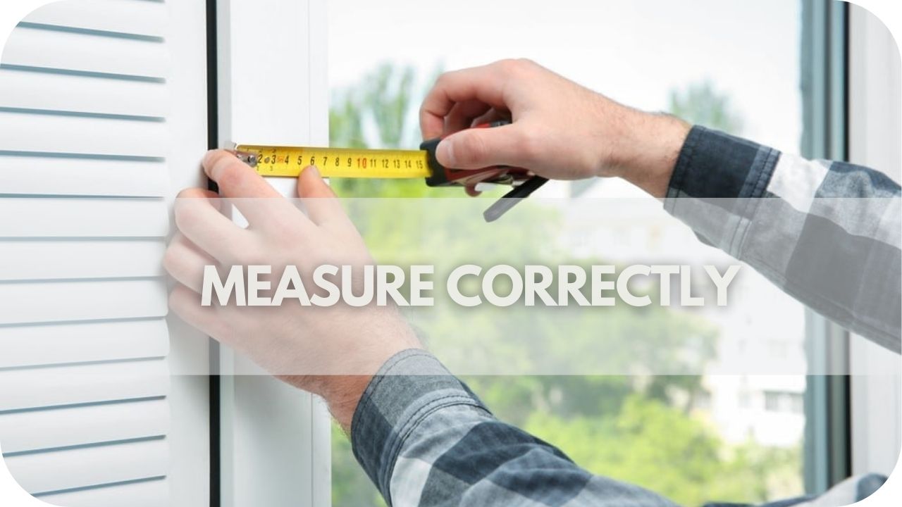 Don’t Forget to Measure Correctly