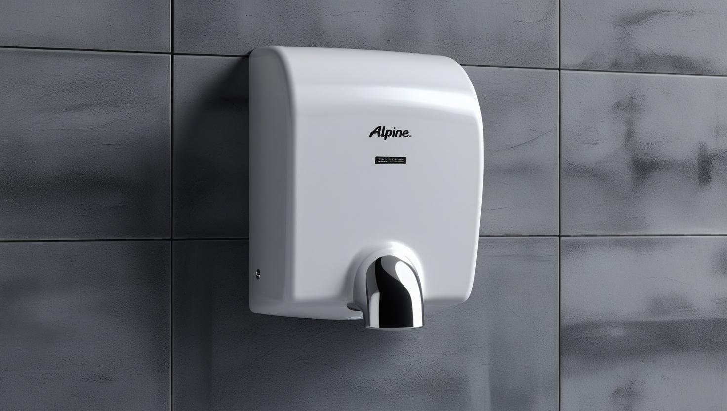 Alpine Hemlock Hand Dryer Model 402-10-WHI
