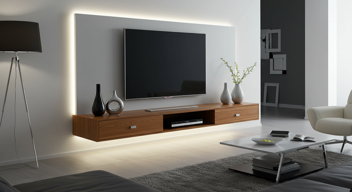 Floating Entertainment Center