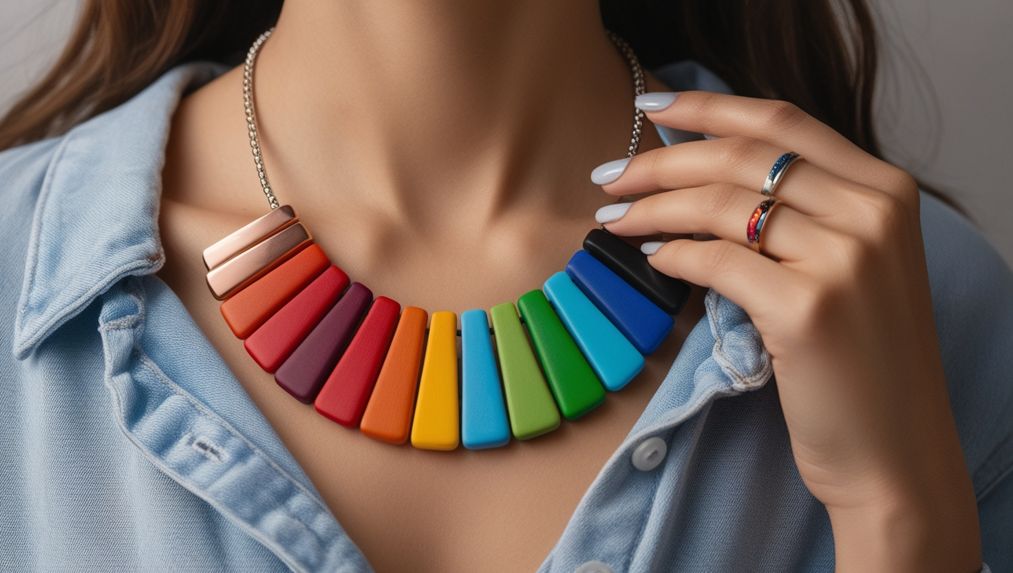 Mood Necklace Color Meanings