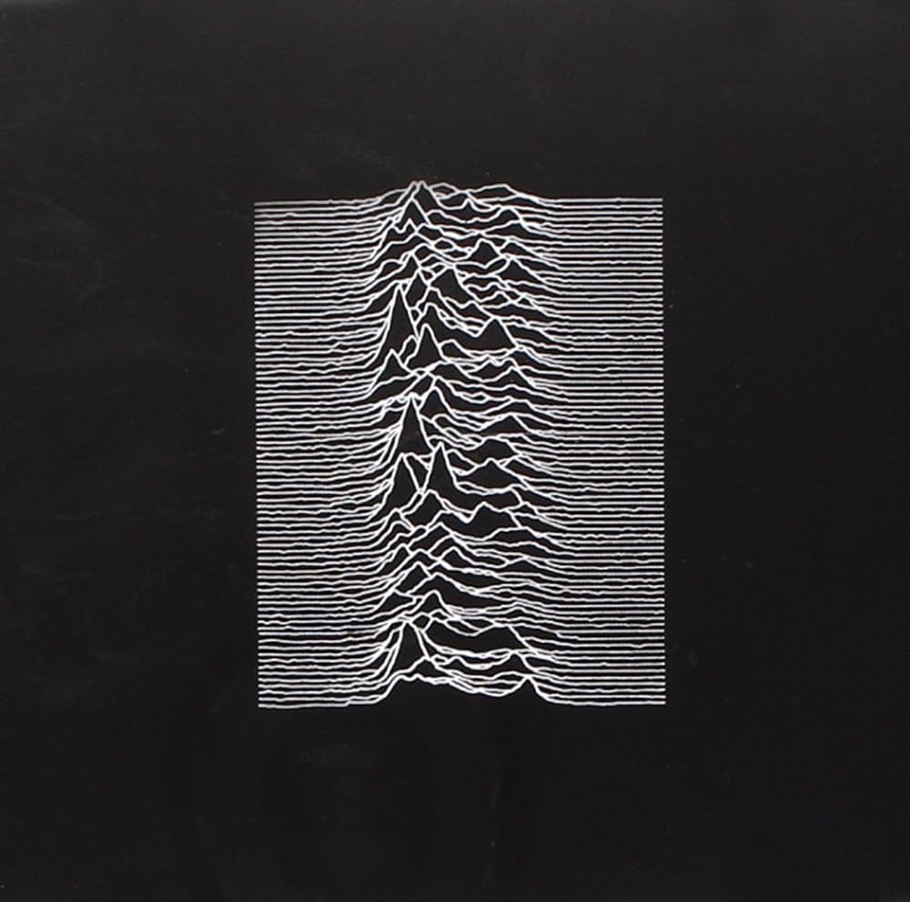 The cover of Joy Division's "Unknown Pleasures"