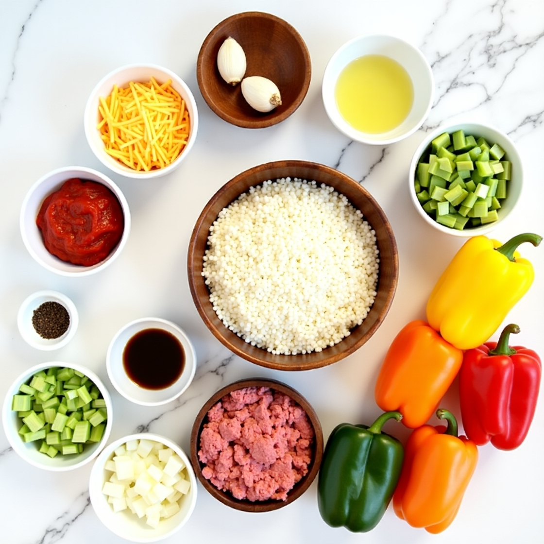 Easy Stuffed Bell Peppers