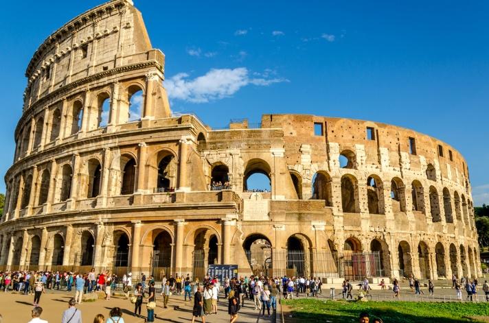 Du lịch Ý - Đấu trường La Mã Colosseum