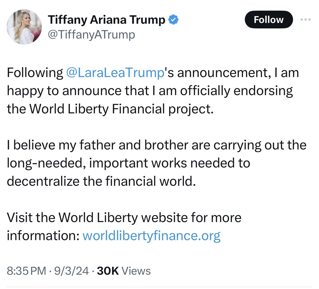 Trump family X accounts hacked to push crypto scam - 1