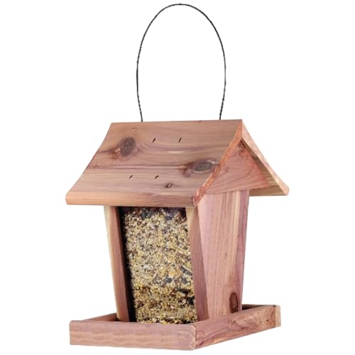 Cedar Hopper Bird Feeder - Made in USA