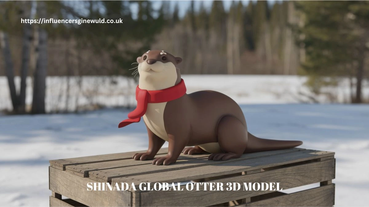 Shinada Global Otter 3D Model