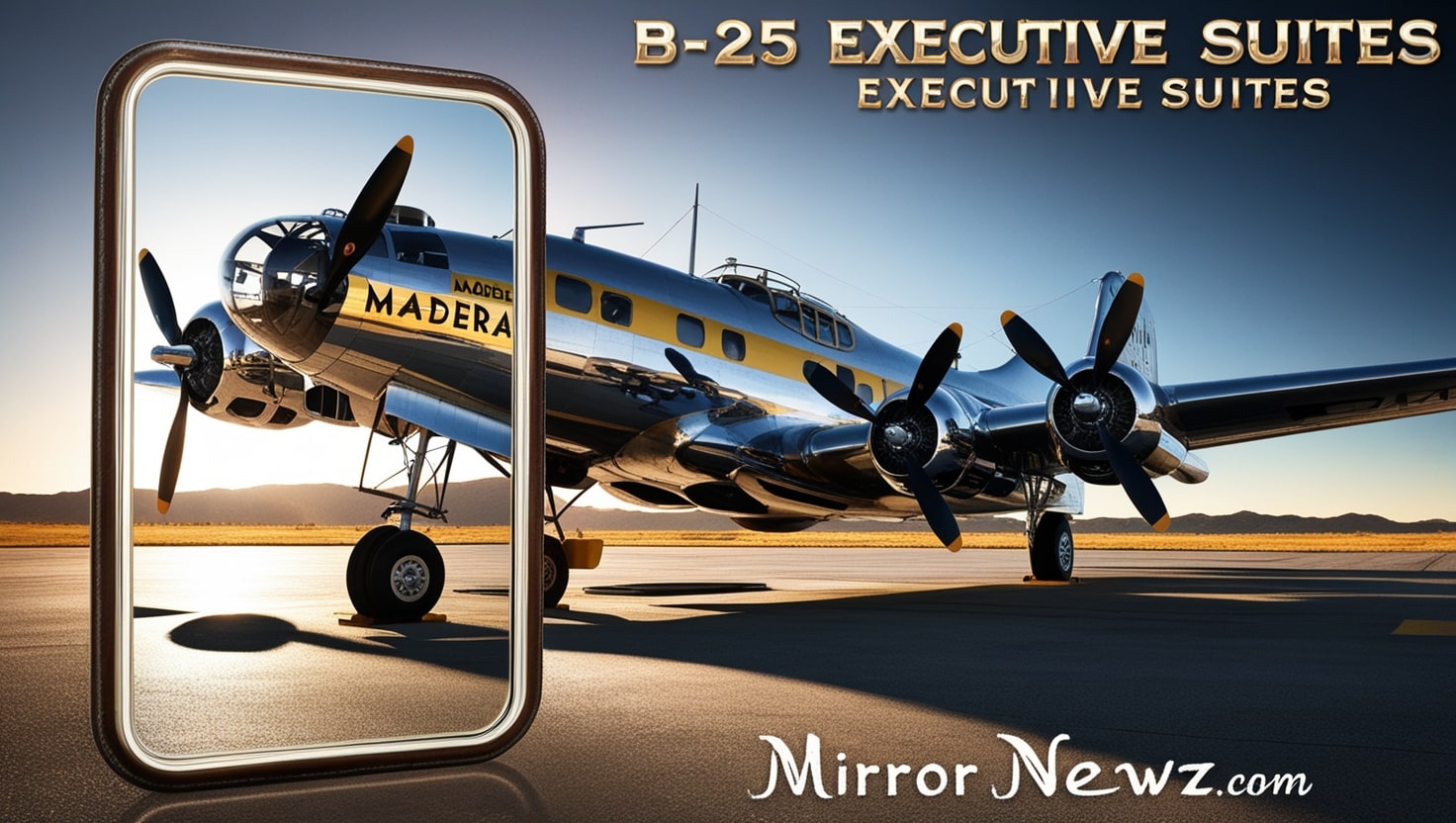 B 25 Bomber Executive Suites Madera Warbirds