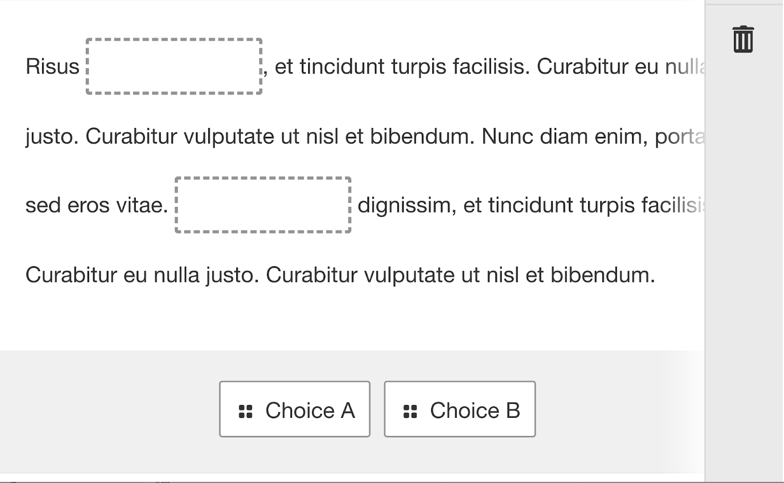 A magnified interface. See caption for more detail.