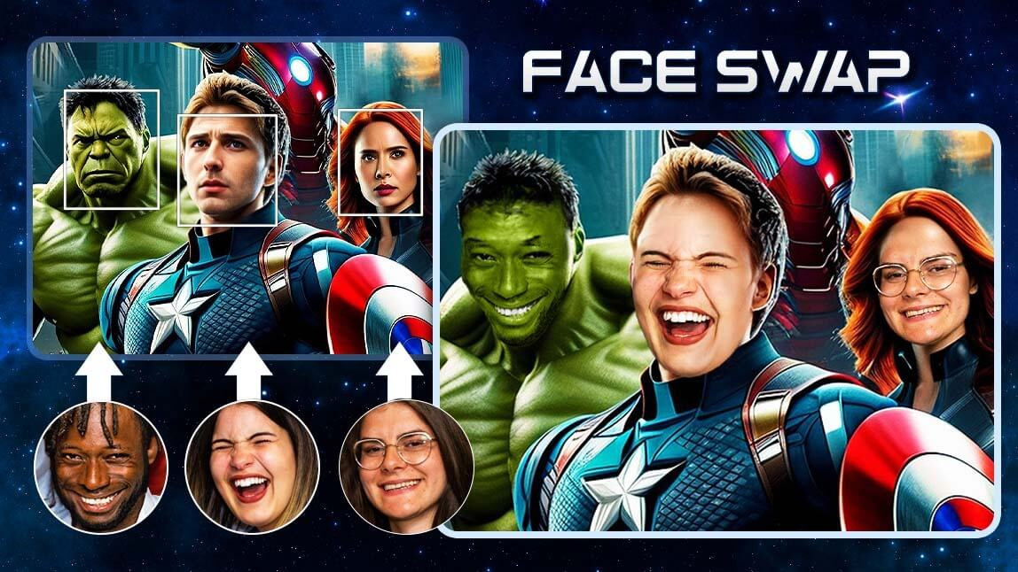 Creative Use Cases for Multiple Face-Swapped Photos & Videos