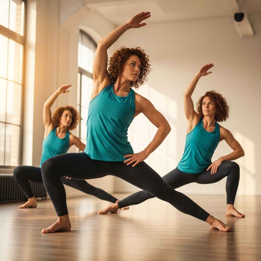 Stretching post-workout to improve flexibility and prevent injury