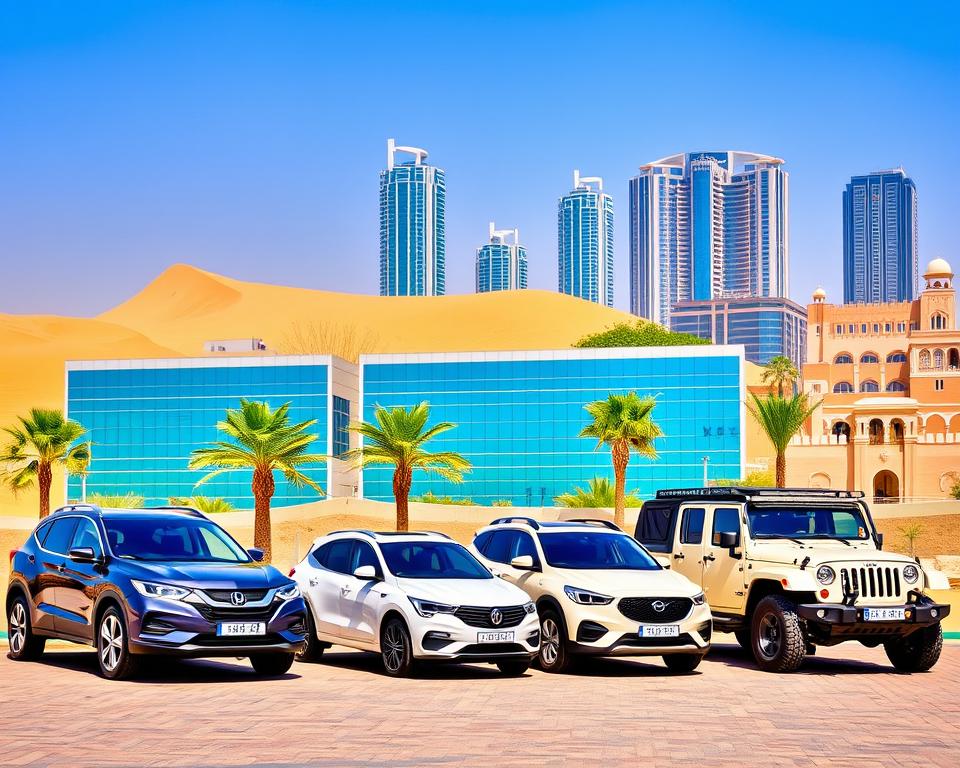 Ras Al Khaimah car rental types