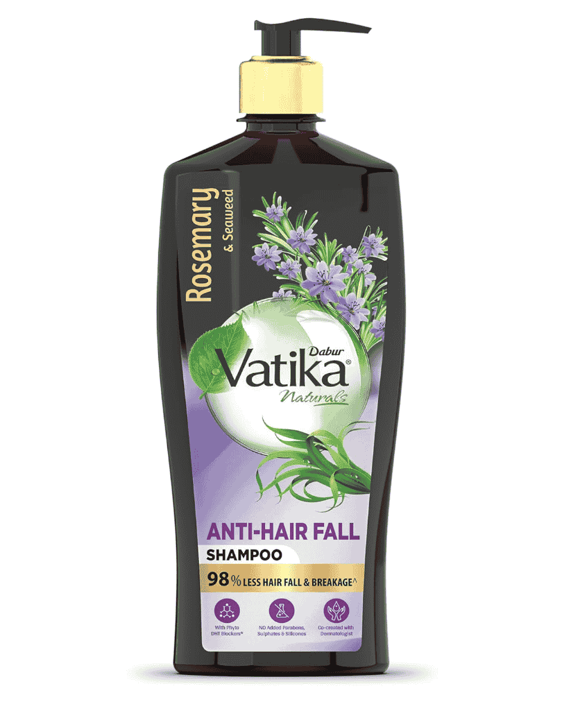 Dabur vatika is one of the best natural shampoos.