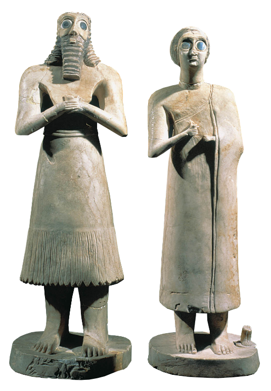 Votive Figurines from Eshnunna, Mesopotamia | Obelisk Art History