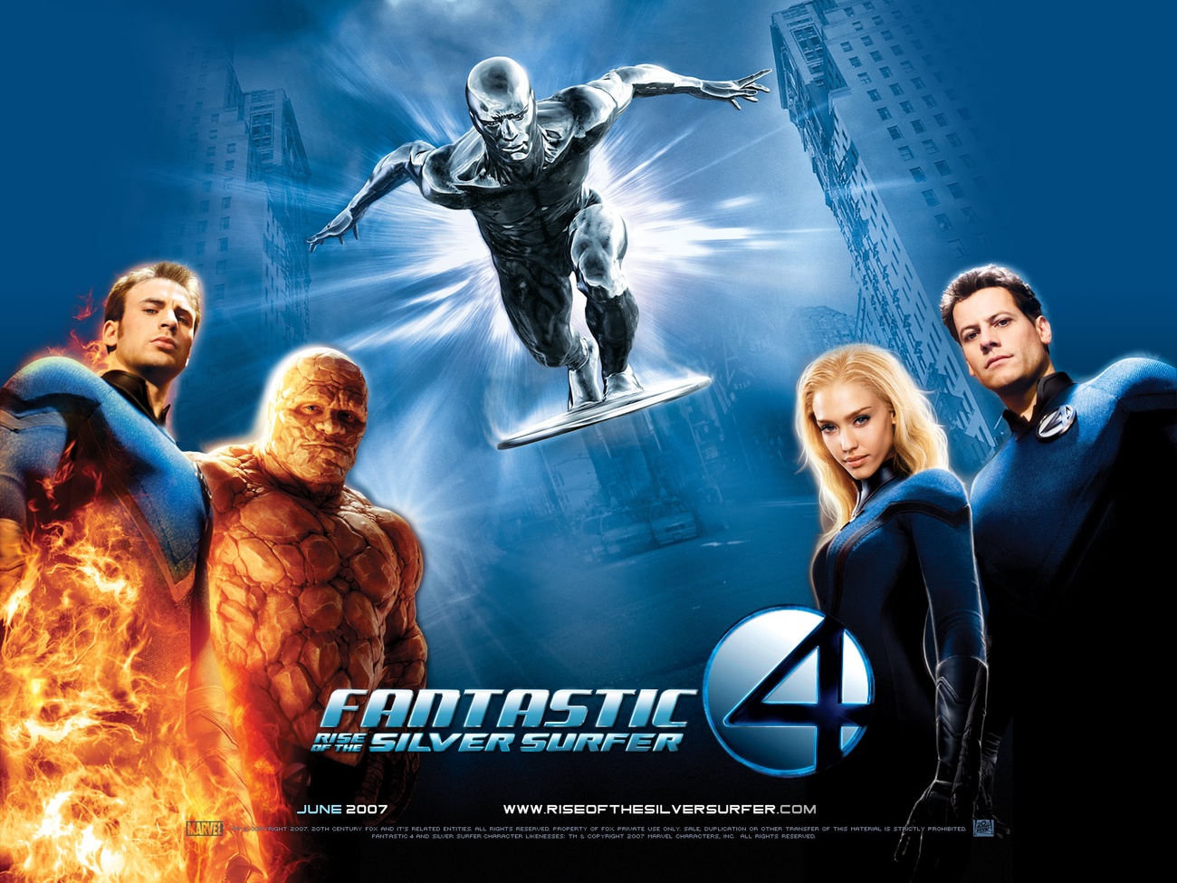 Fantastic Four: Rise of the Silver Surfer- fantastic four movies in order