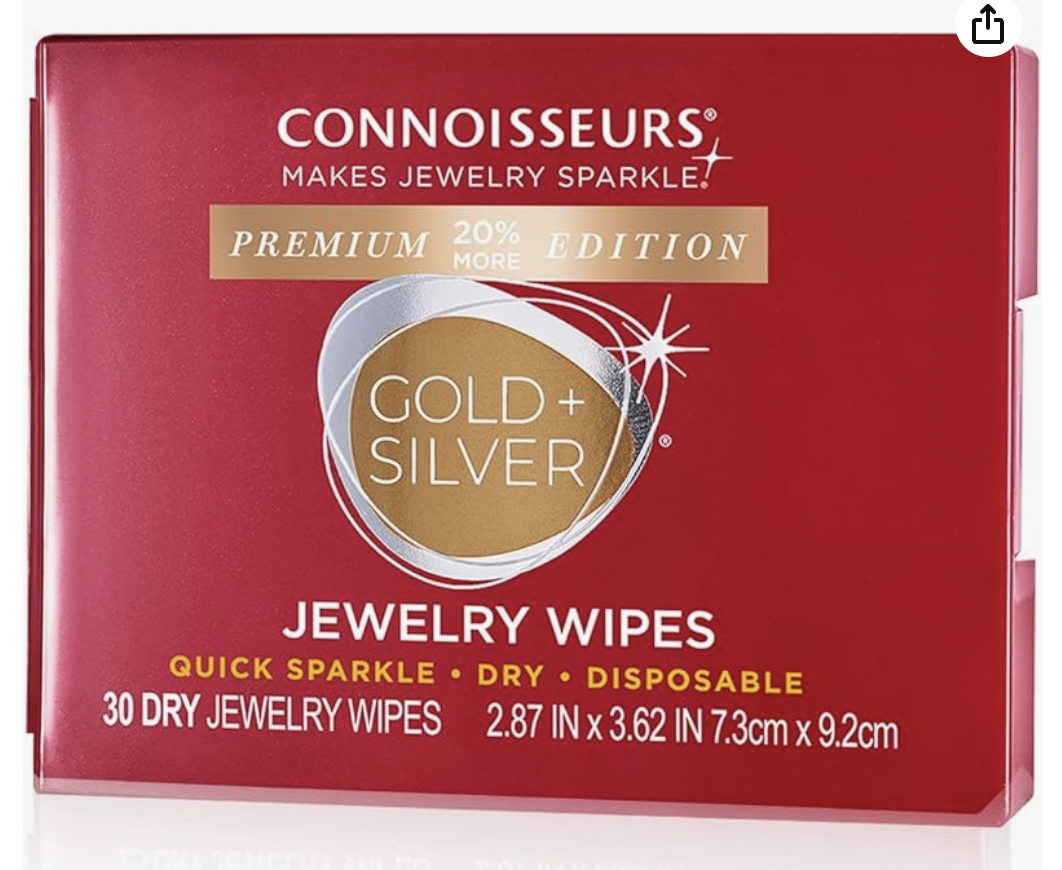 Connoisseurs Jewelry Wipes