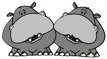 Beanie''s Tag You''re It: Hippos | Hippo, Work with animals, Animal clipart