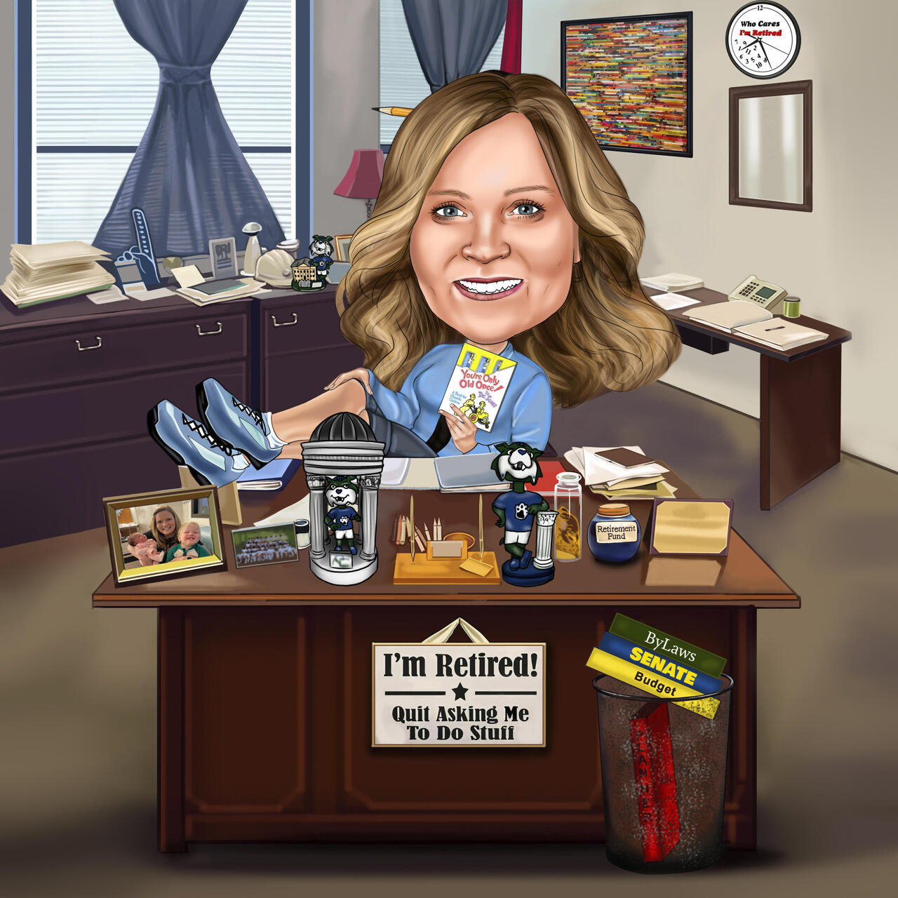 Framed Certificate or Custom Caricature