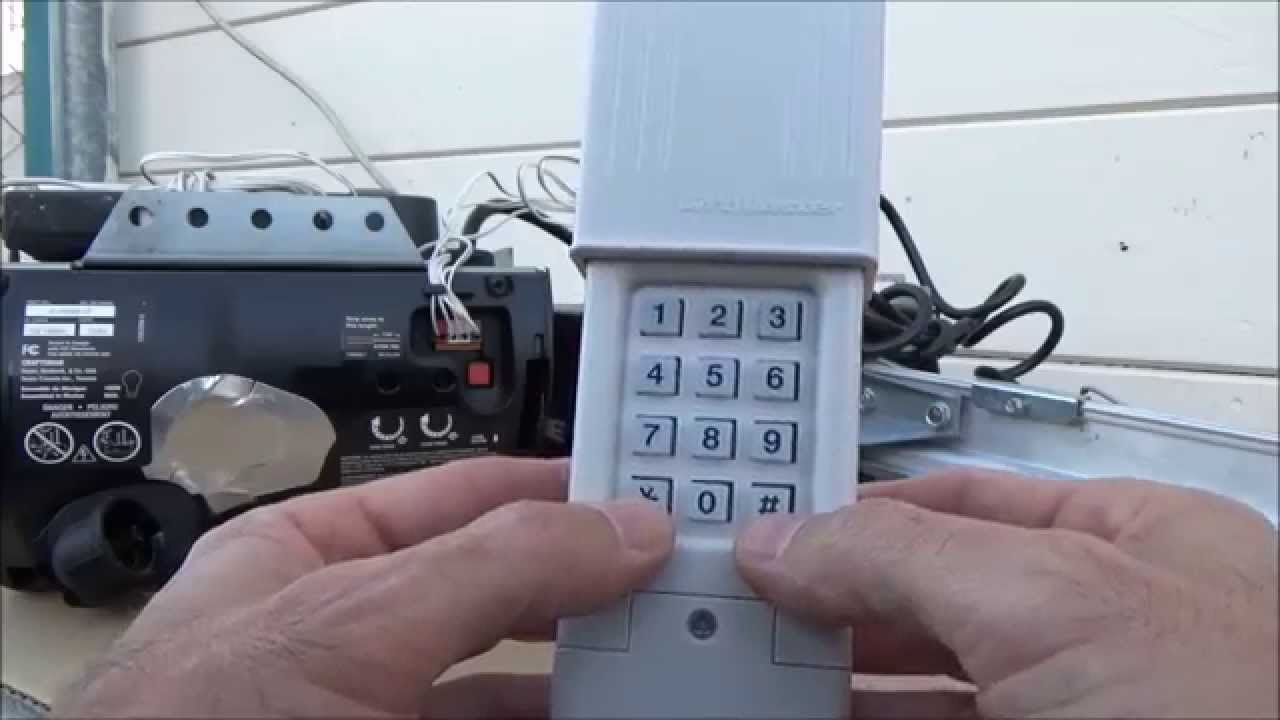 Garage Door Keypad