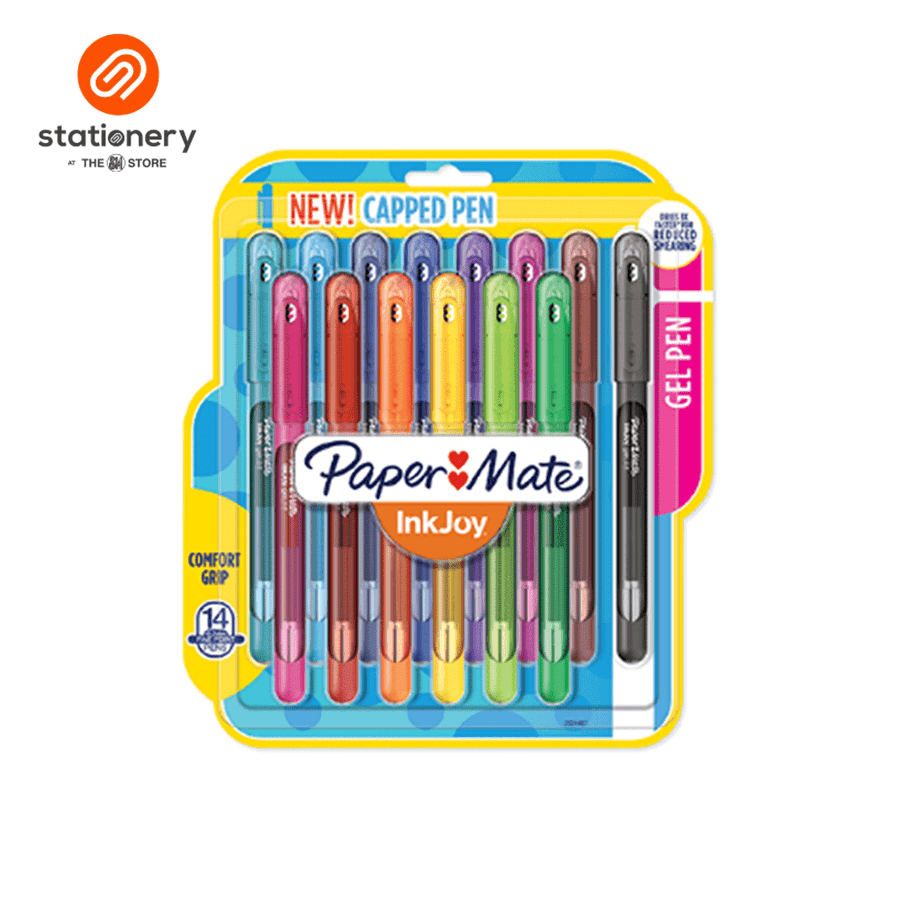 Paper Mate Inkjoy Capped Gel Pens Pack of 14