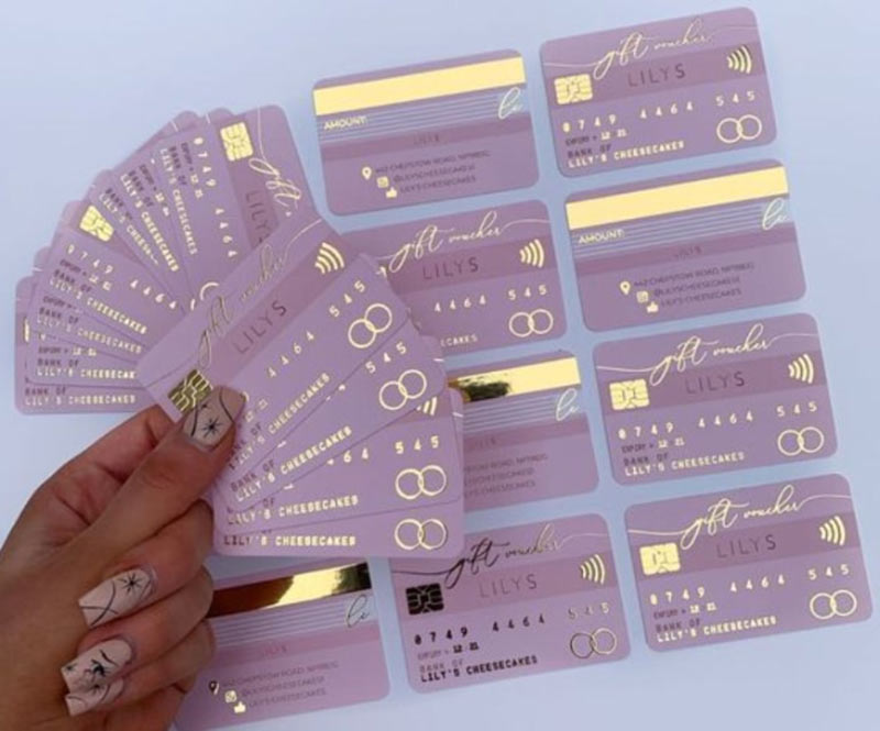 Mẫu card visit nail đẹp