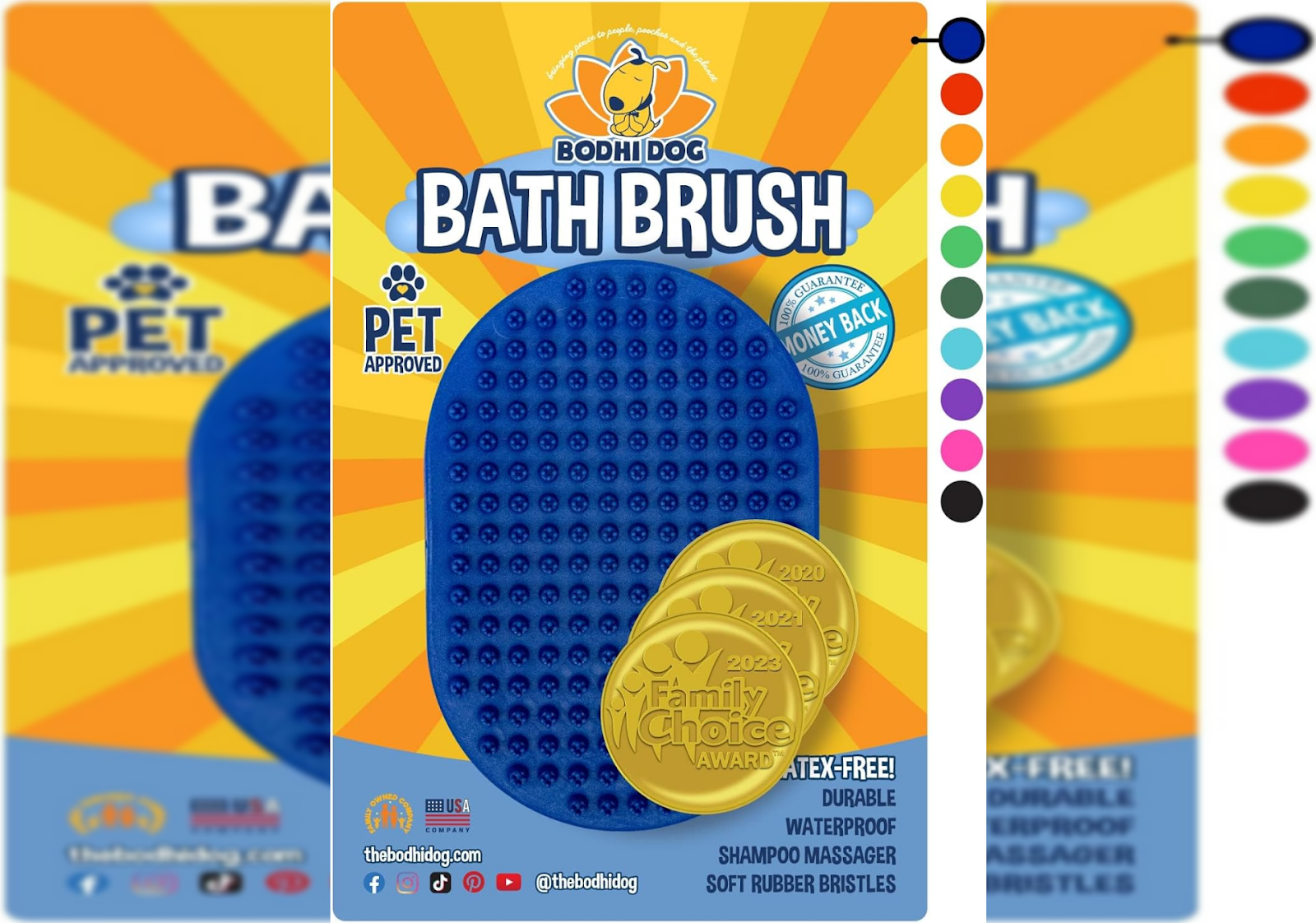 Bodhi Dog New Grooming Pet Shampoo Brush