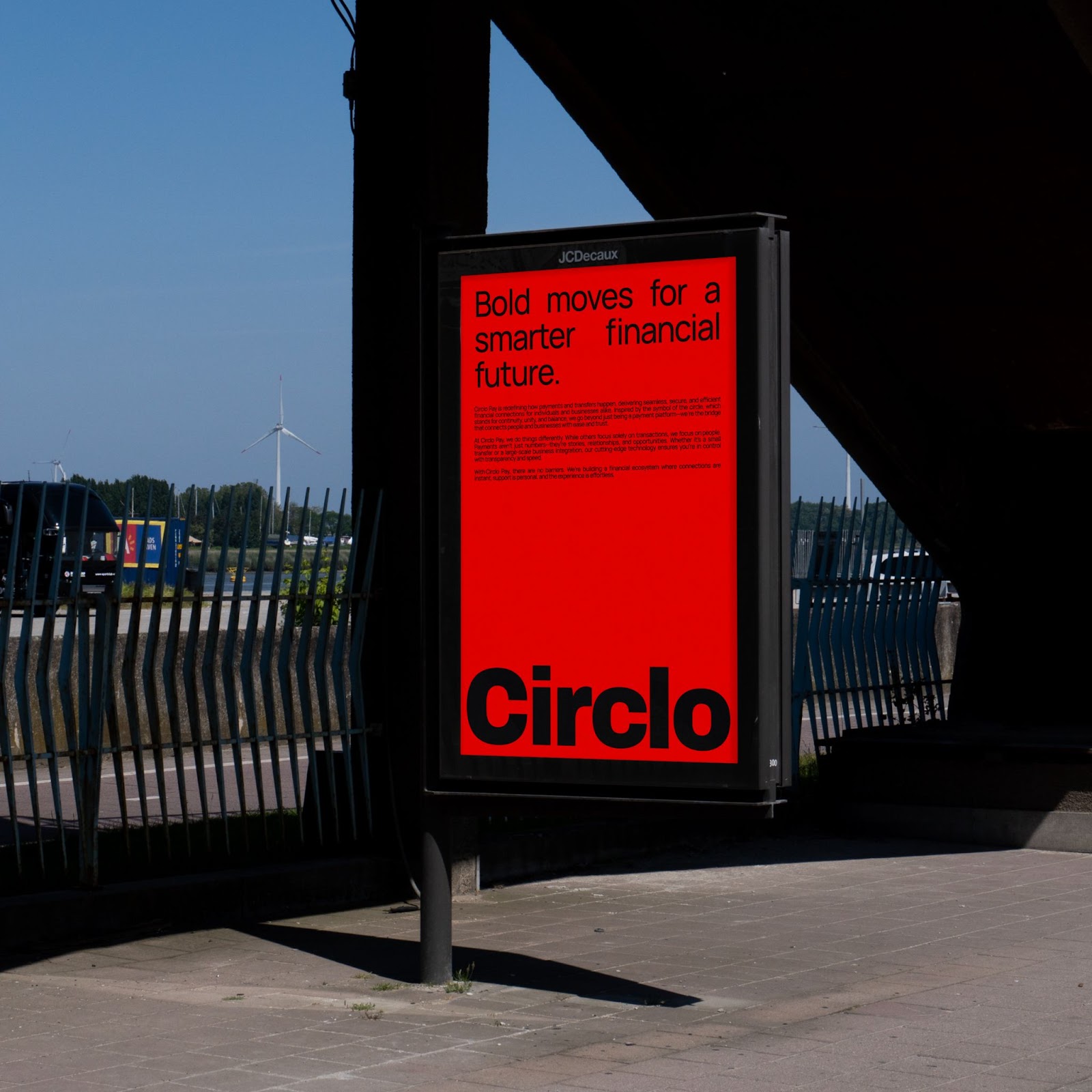 Image from the Stylishly Red Branding and App Design: Circlo Pay article on Abduzeedo