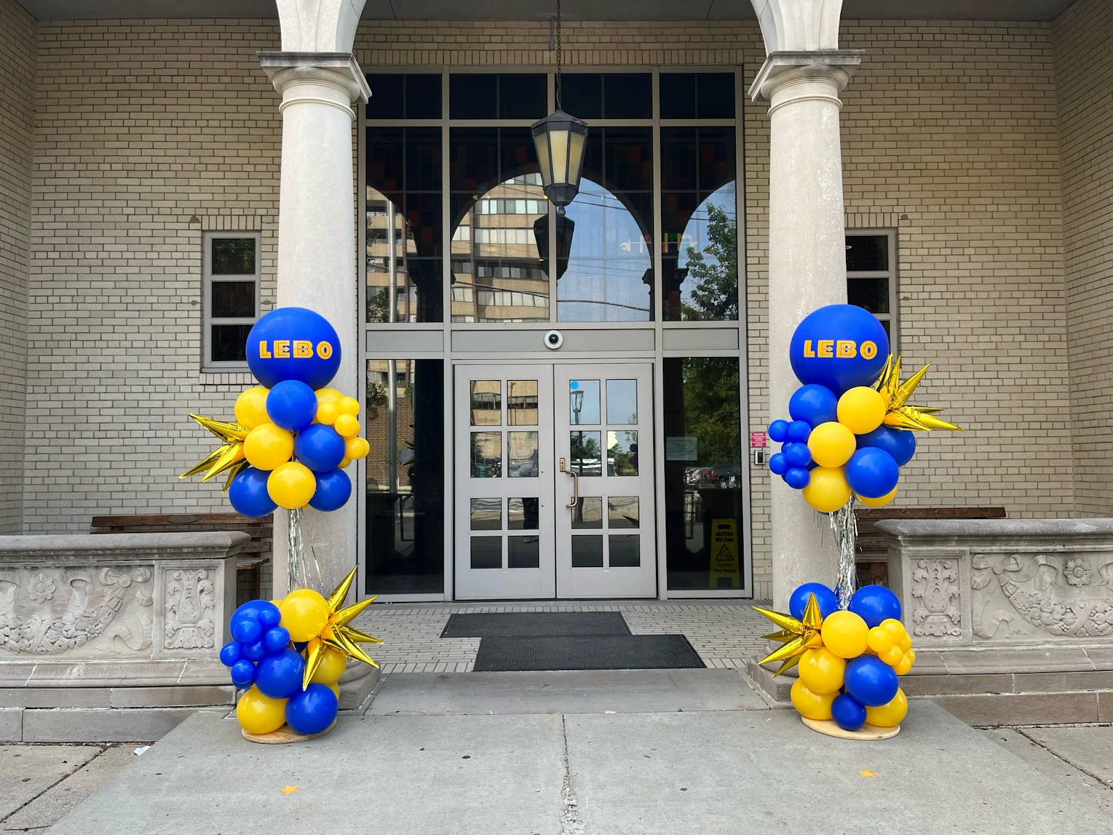 Balloon Tower in Pittsburgh by Party on Butler for corporate events