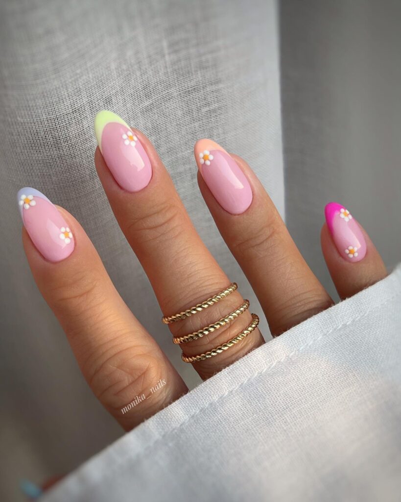 Assortment of Easter nail designs showcasing spring nails with pastel colors, including cute Easter nails and acrylic Easter nails designs