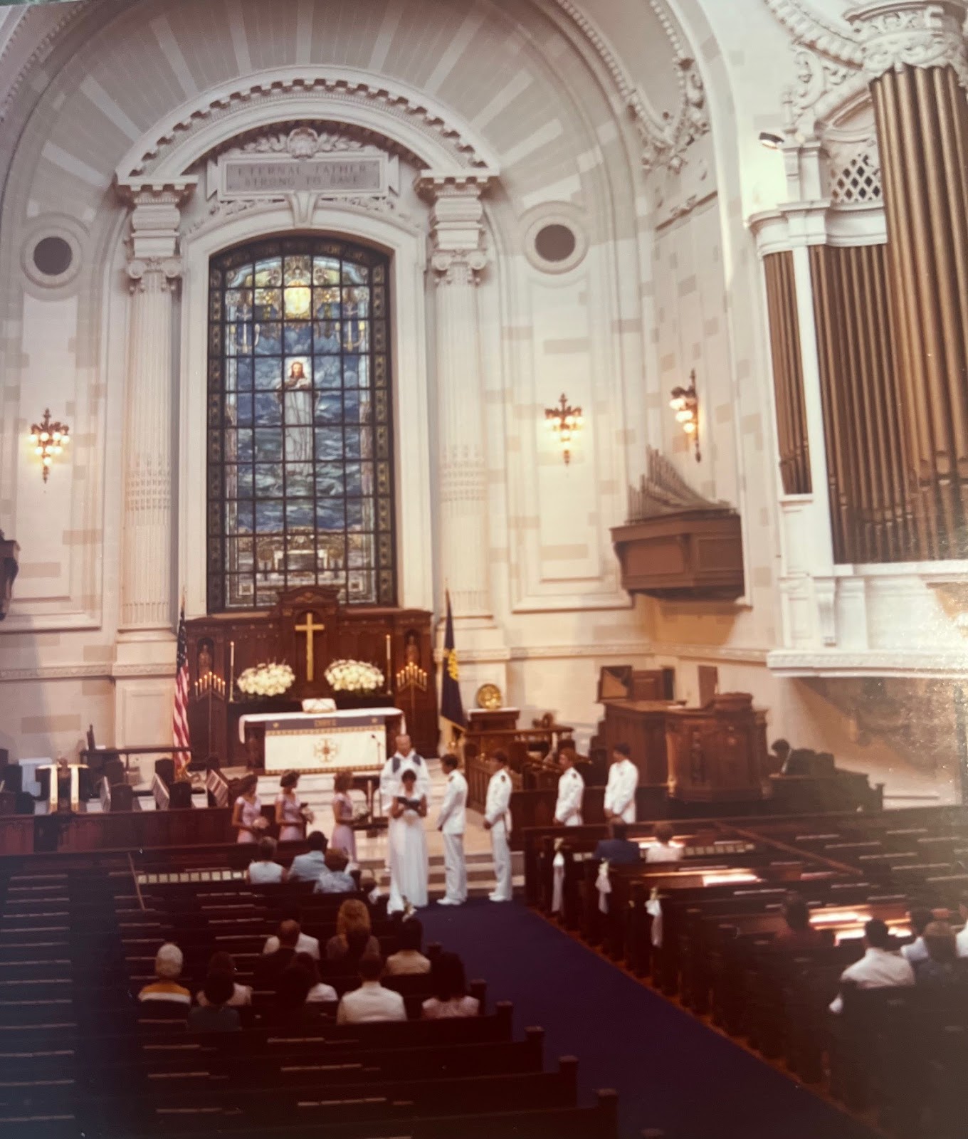 wedding chapel first usna grads