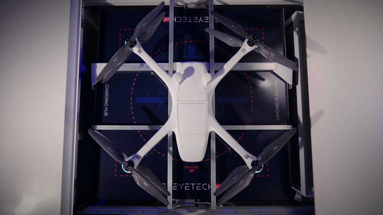 The second-generation Skeyetech-DIZI by Azur Drones, a France drone startups