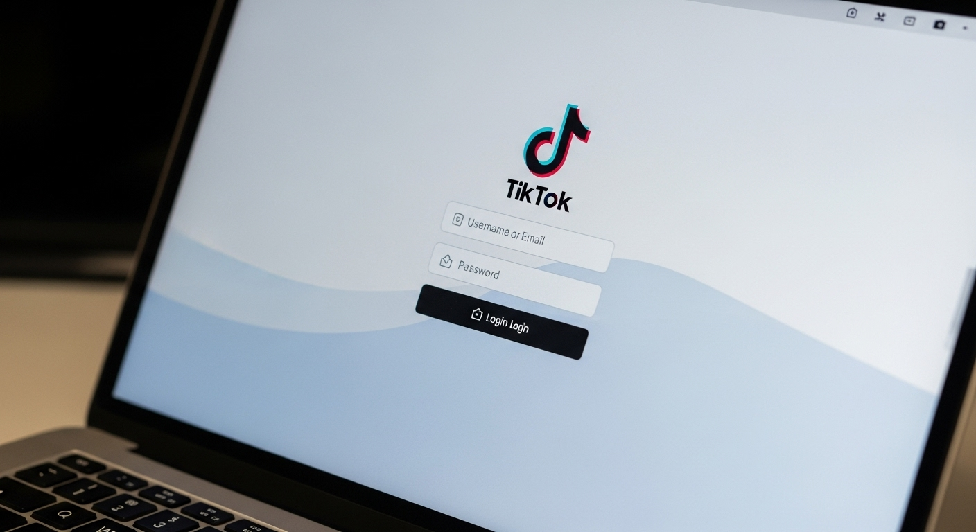 tiktok log in