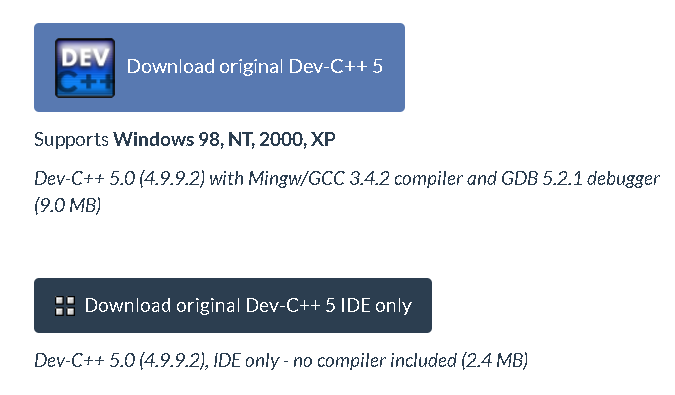 dev c++ software