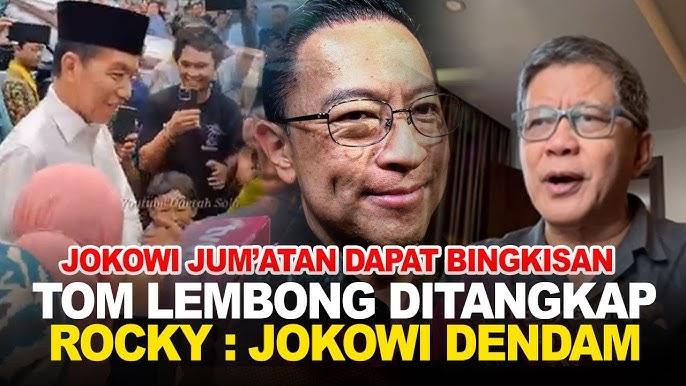 Rocky Gerung: Kasus Tom Lembong Mencerminkan Sinyal Balas Dendam Politik di  Era Jokowi"