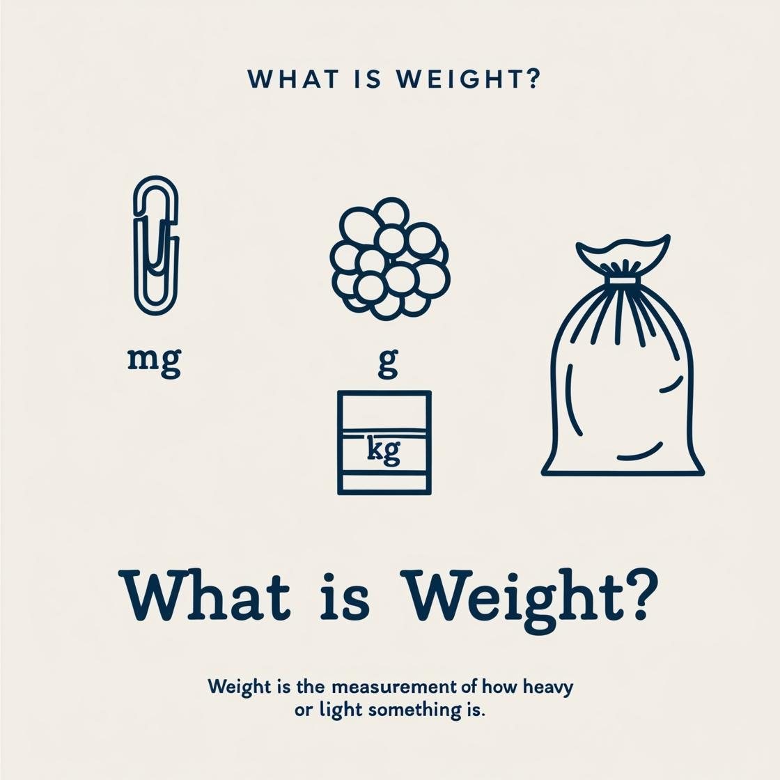 What Is Weight?