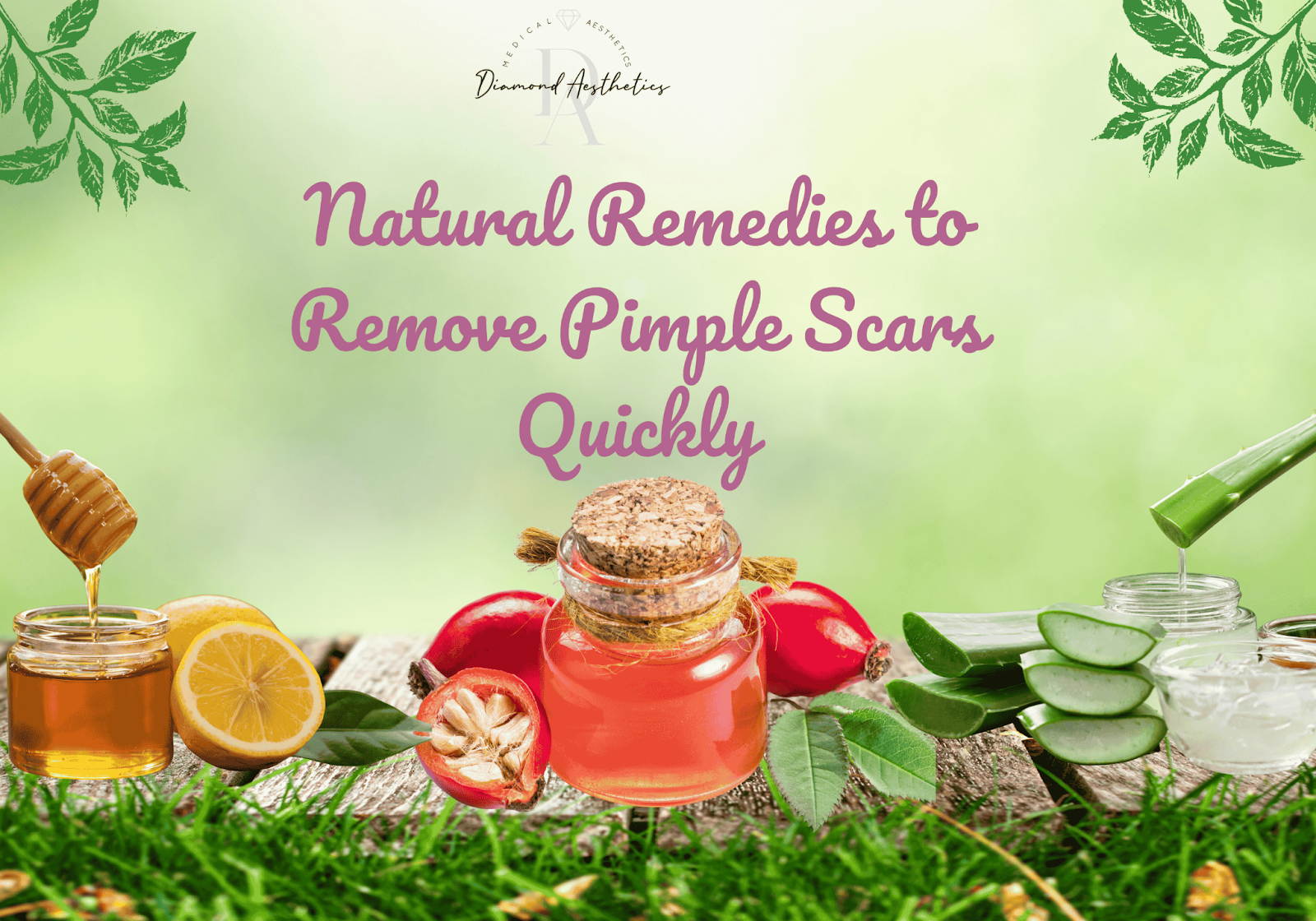 Natural Remedies to Remove Pimple Scars Quickly